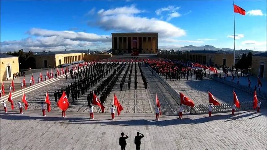 Anıtkabir'de 19 Mayıs Atatürk'ü Anma Gençlik ve Spor Bayramı coşkusu 1