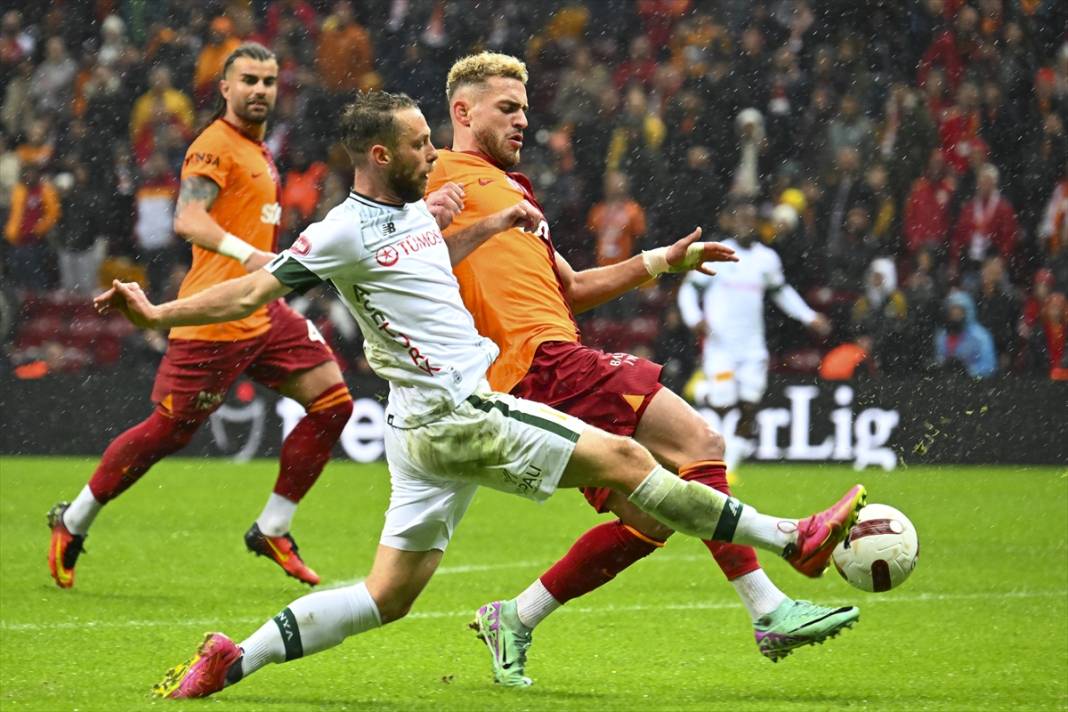 Galatasaray-Konyaspor maçından kareler 5