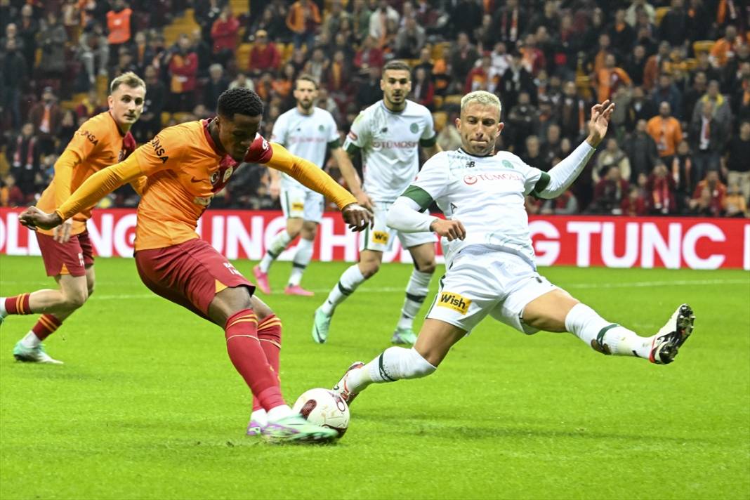 Galatasaray-Konyaspor maçından kareler 15