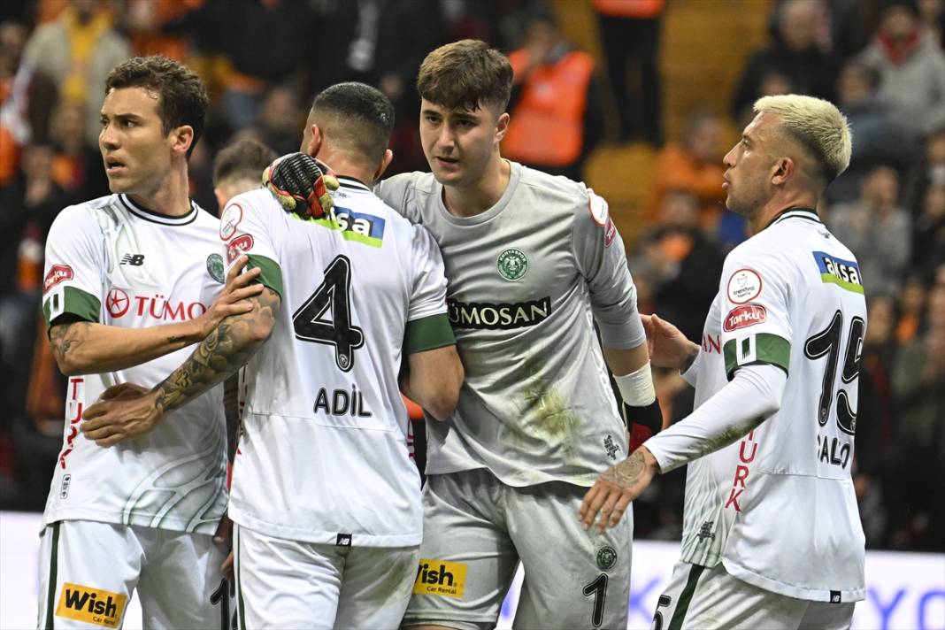 Galatasaray-Konyaspor maçından kareler 8