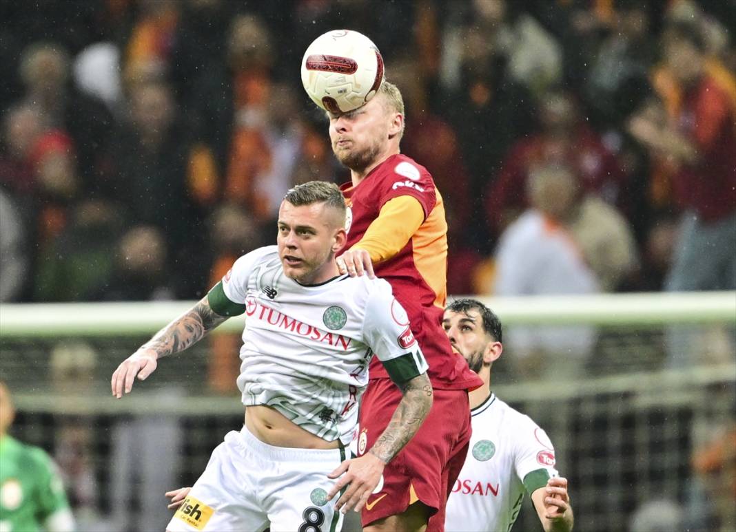 Galatasaray-Konyaspor maçından kareler 10