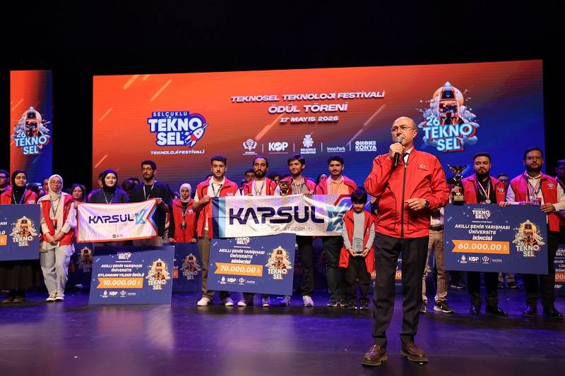 TEKNOSEL 2026 Teknoloji Festivali ödül töreninden kareler 7