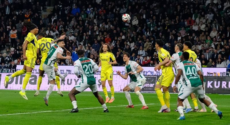 TÜMOSAN Konyaspor- Fenerbahçe maçından kareler 9