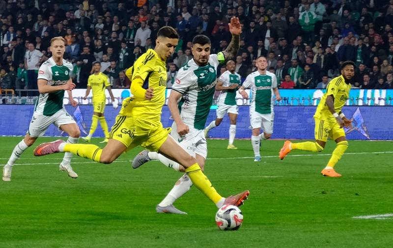 TÜMOSAN Konyaspor- Fenerbahçe maçından kareler 11