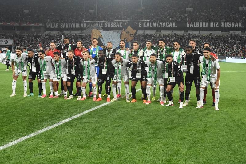 Konyaspor-Filistin Milli Takımı dostluk maçından kareler 3