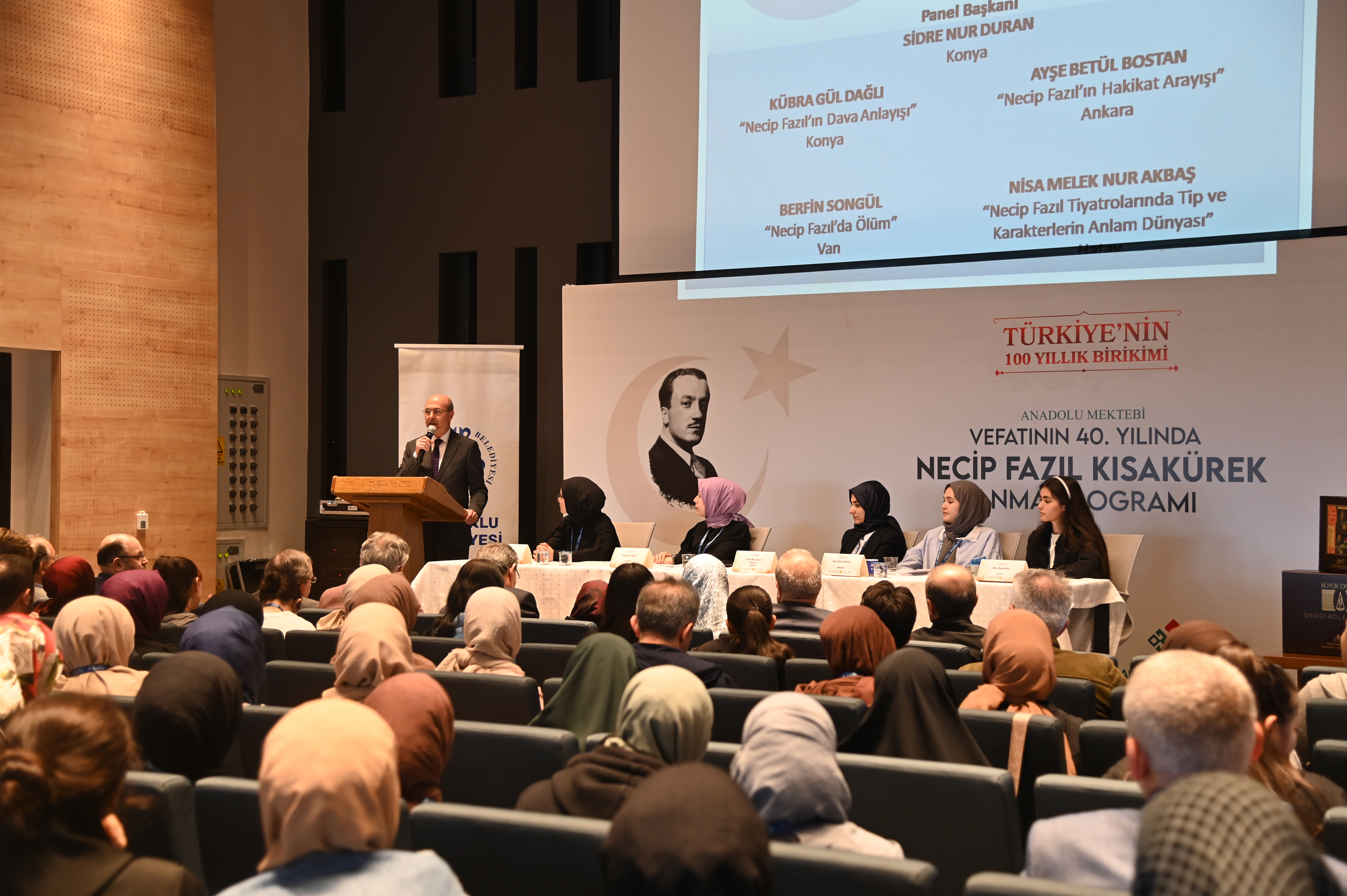 Necip Fazıl Kısakürek etkinlikleri panelle sona erdi