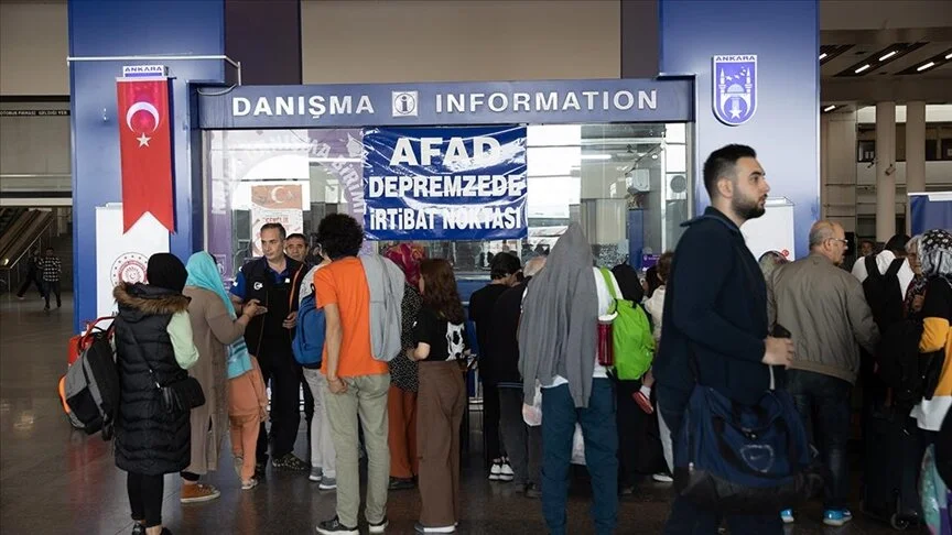Otogarlarda seçim hareketliliği