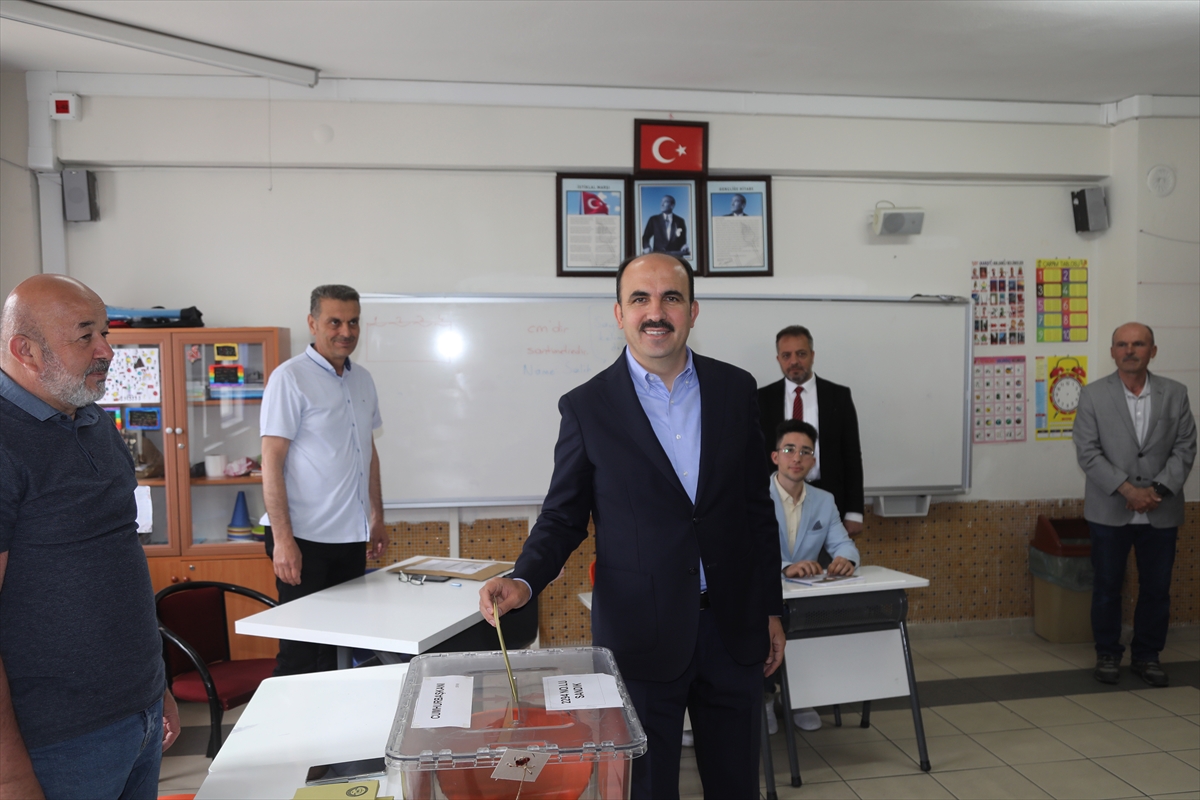 Başkanlar oylarını kullandı