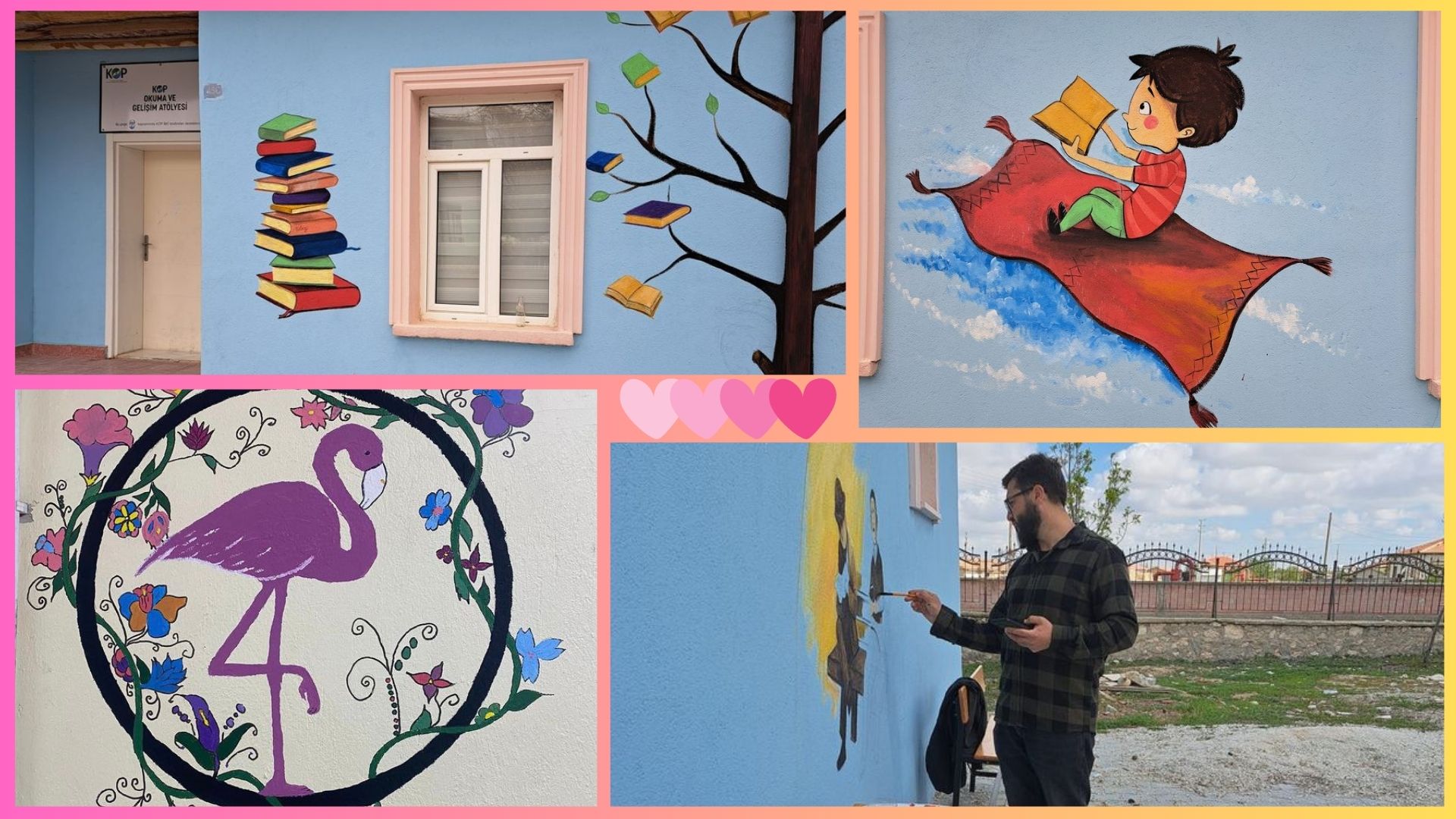 Okulların fiziki ortamları iyileştiriliyor