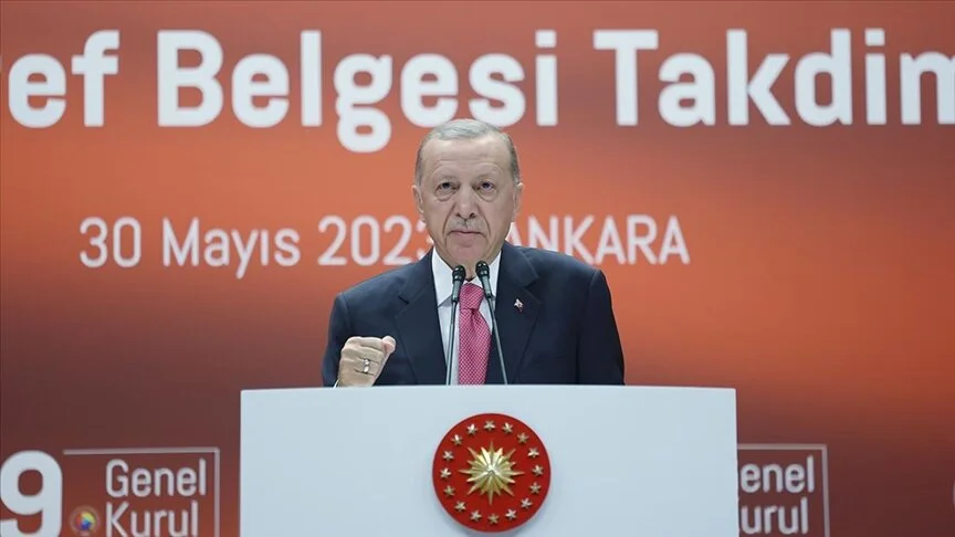 Cumhurbaşkanı Erdoğan TOBB Genel Kurulu'nda konuştu