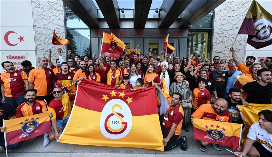New York'ta Galatasaray kutlaması