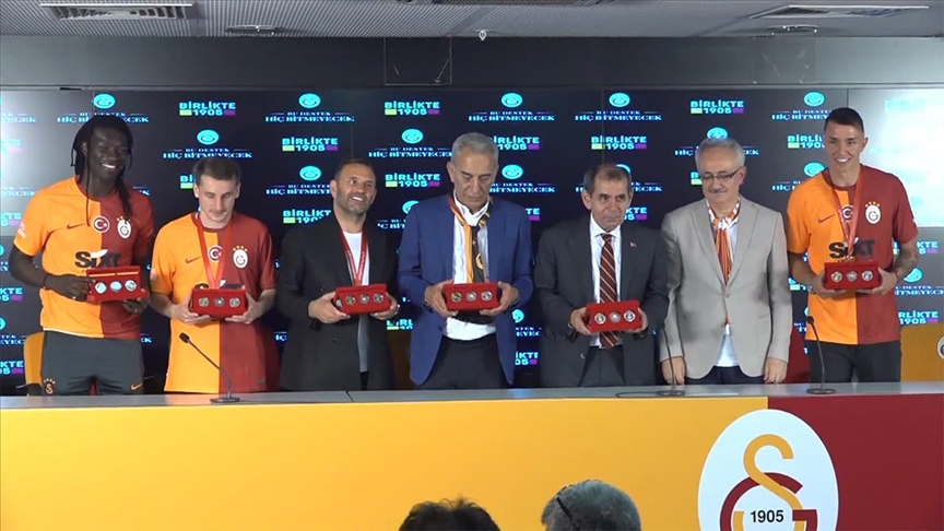 Galatasaray için hatıra para basıldı