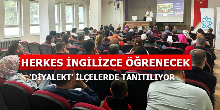 'Diyalekt' ilçelerde tanıtılıyor
