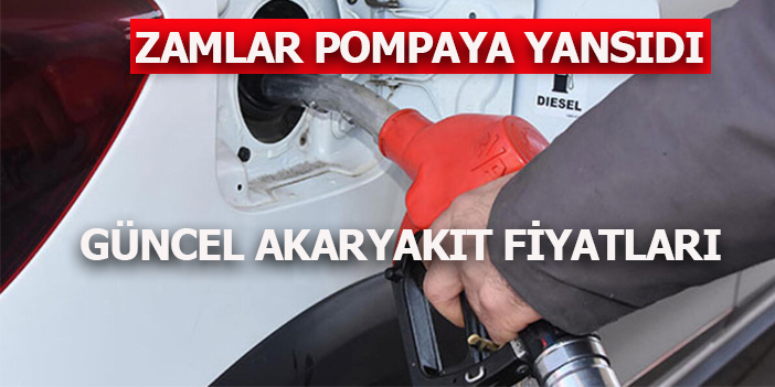 Benzin ve motorin güncel fiyatları