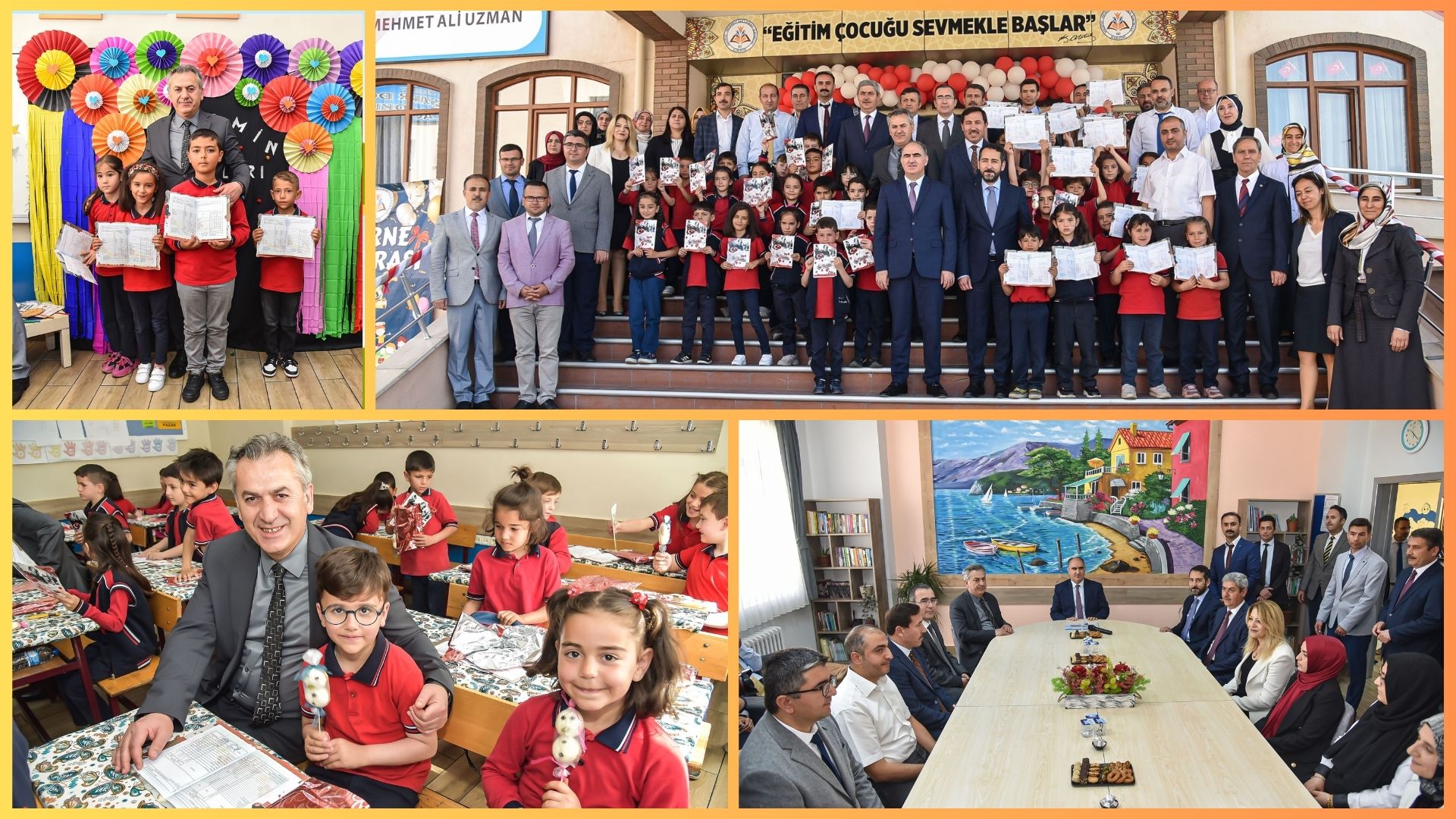 Konya'da 506 bin 475 öğrenci karne aldı