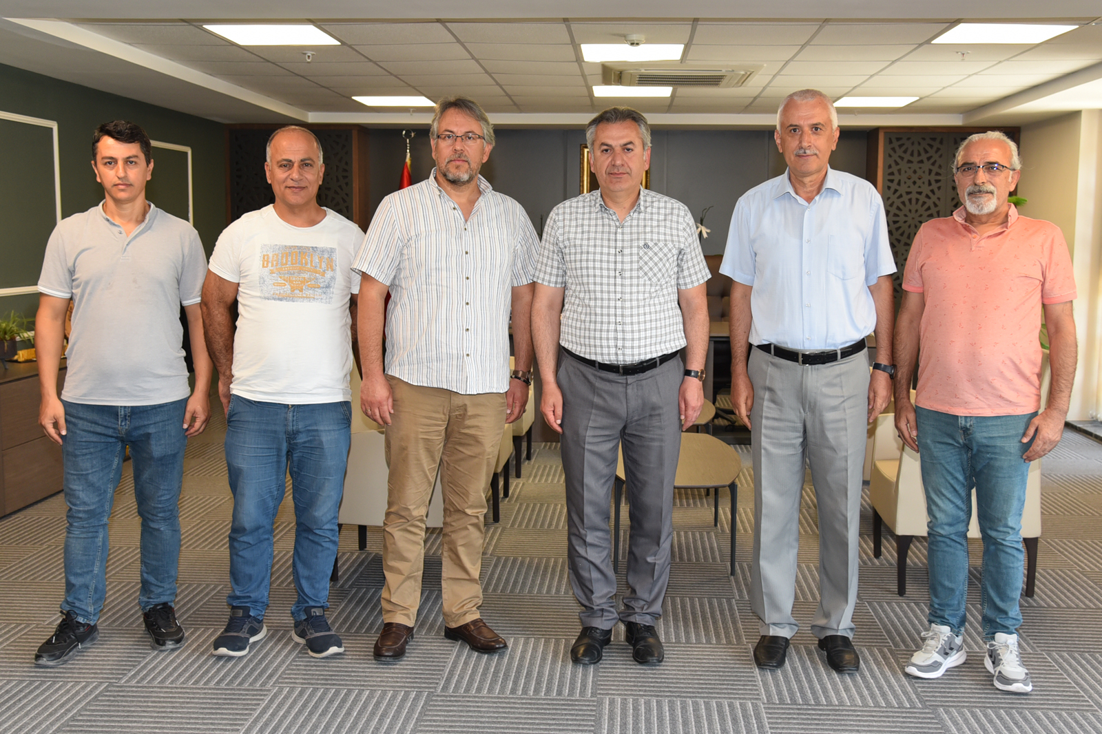 İl Milli Eğitim'de bayramlaşma