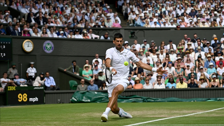 Wimbledon'da Novak Djokovic finalde
