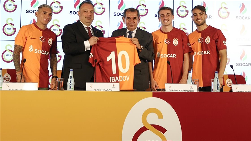 Galatasaray Kulübü, SOCAR ile sponsorluk anlaşması imzaladı