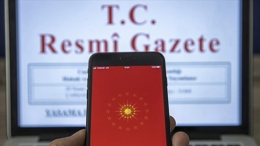 Resmi gazetede yayımlandı