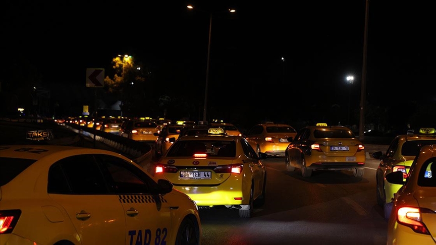 Taksicilerin zam isteği