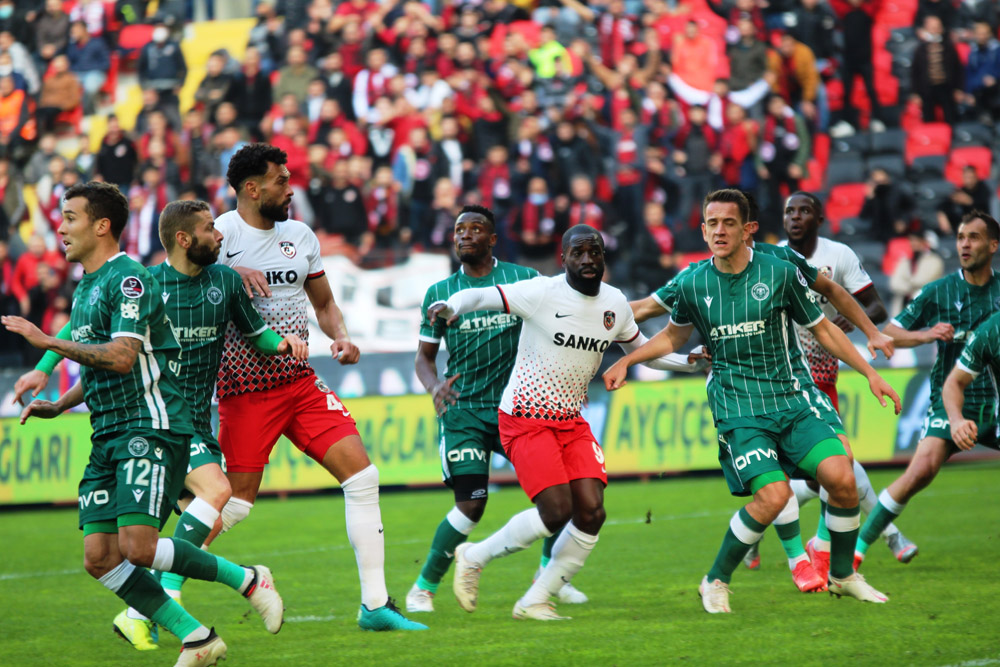 Konyaspor'a Gaziantep freni !