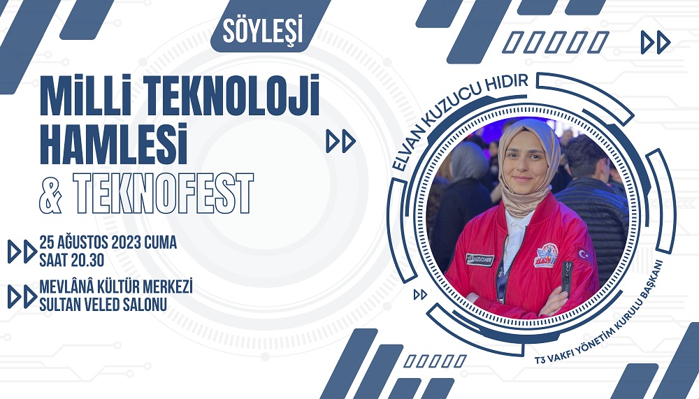 Kent Konseyi Gençlik Meclisi'nden teknoloji konferansı
