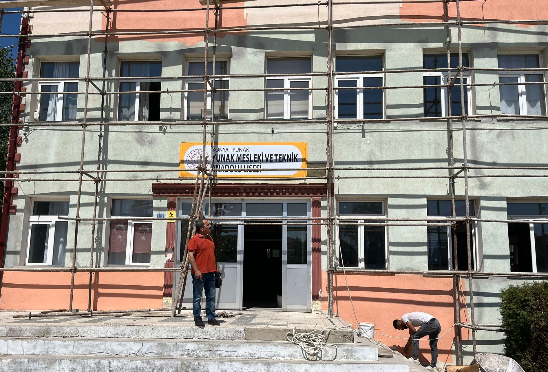 Yunak'ta yeni eğitim dönemine hazırlık