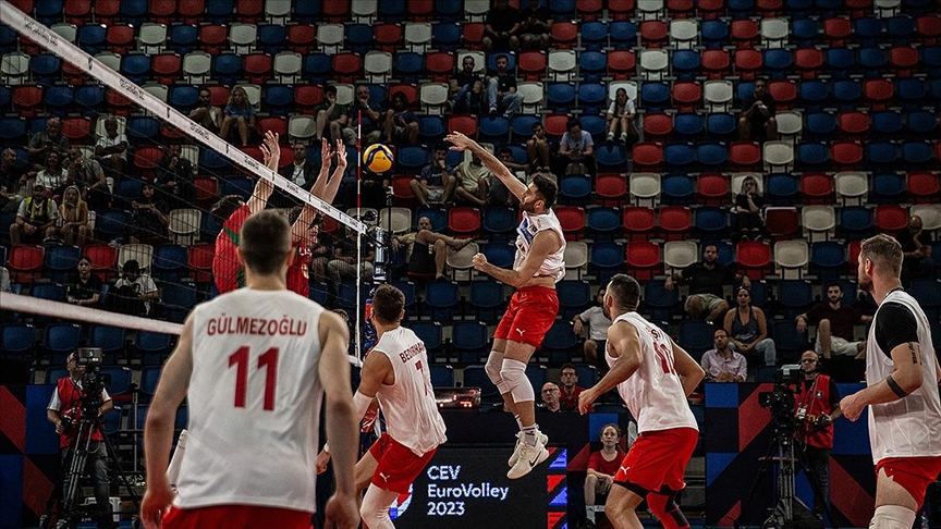 A Milli Erkek Voleybol Takımı Portekiz'e mağlup oldu