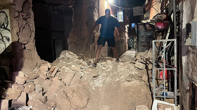 Fas'ta 7 büyüklüğünde deprem