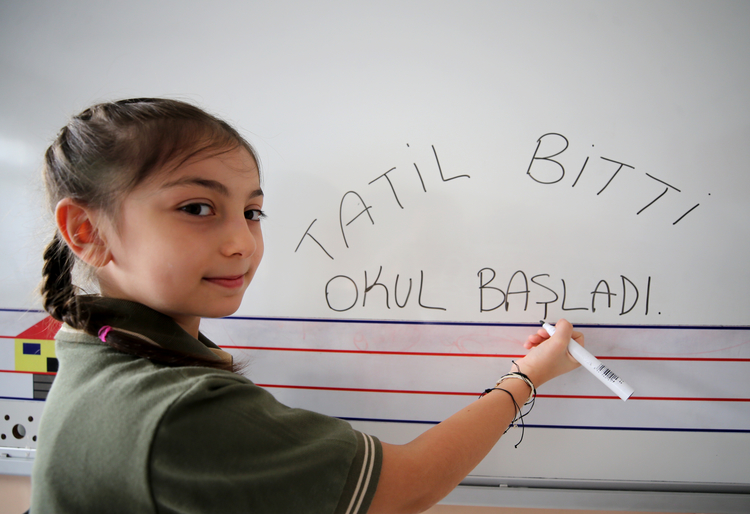 Tatilin ardından ders zili bugün çaldı