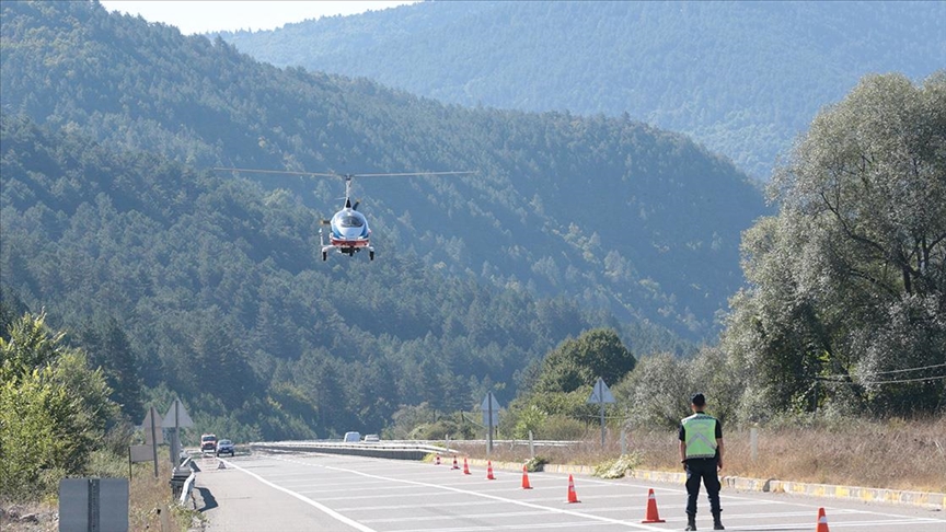 Hatalı sürücüleri "cayrokopter" tespit ediyor
