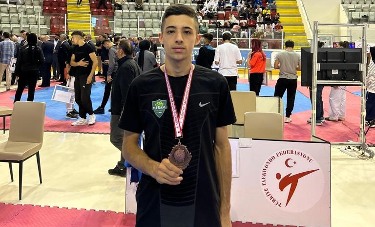 Meram Belediyesporlu taekwondocudan önemli başarı