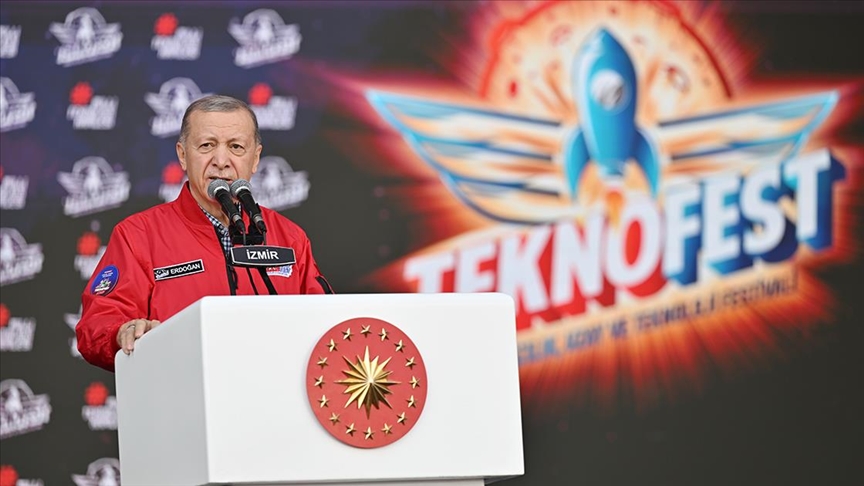 Cumhurbaşkanı Erdoğan TEKNOFEST'te konuştu
