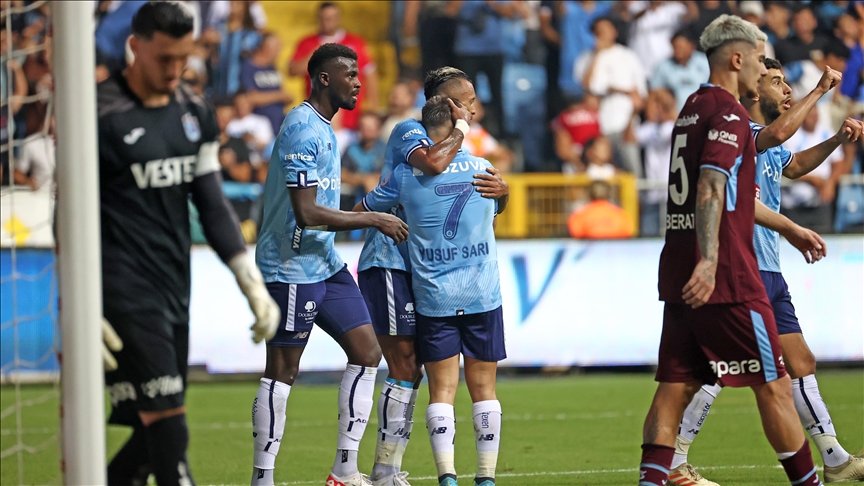 Trabzonspor,  Adana Demirspor'a yenildi
