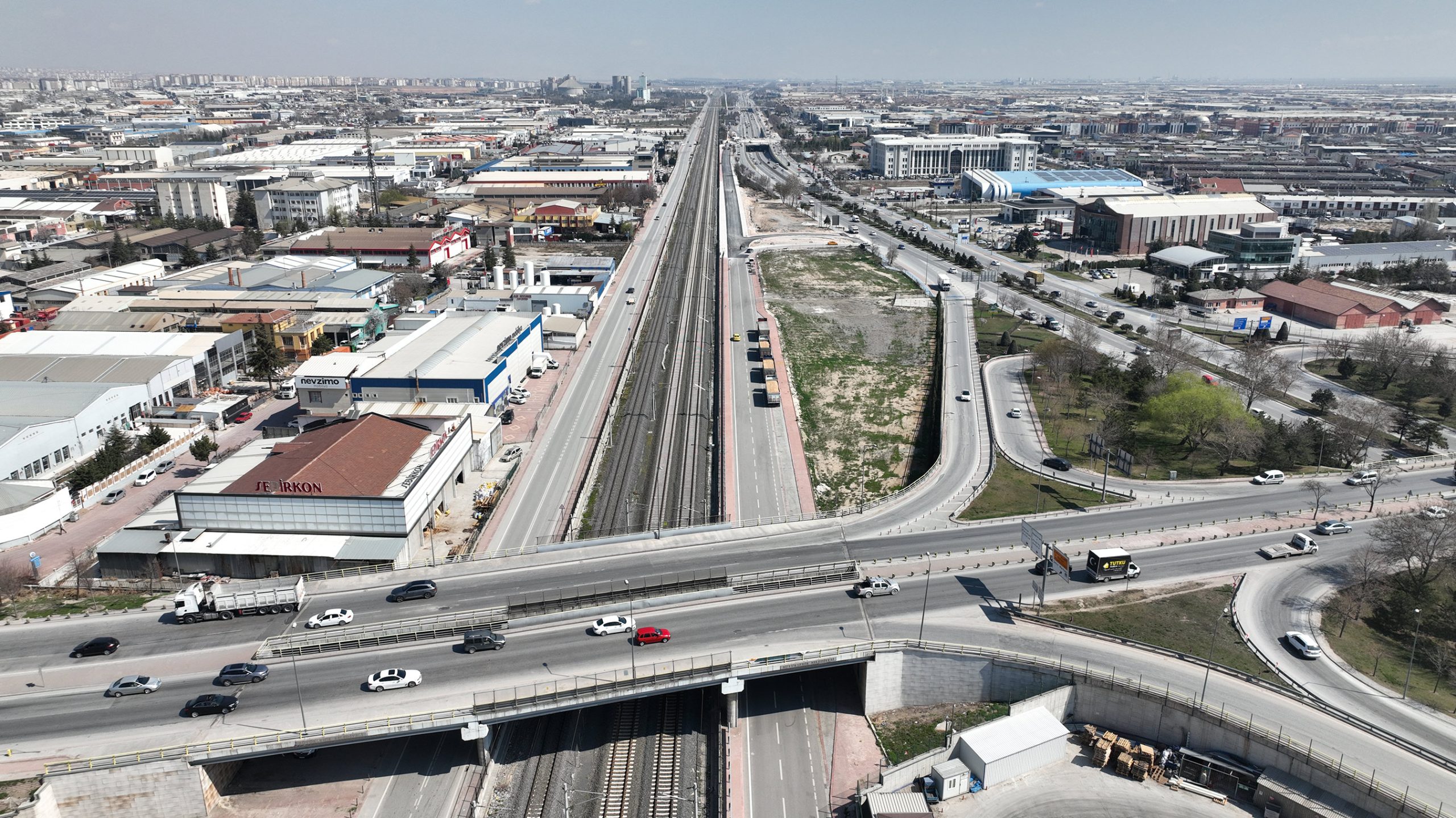 Konya'da trafiği rahatlatacak düzenlemeler