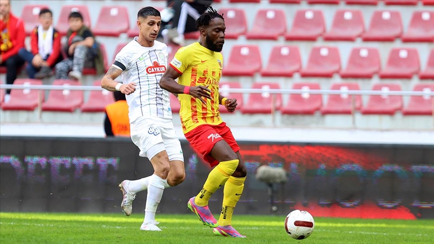 Kayserispor sahasında galip