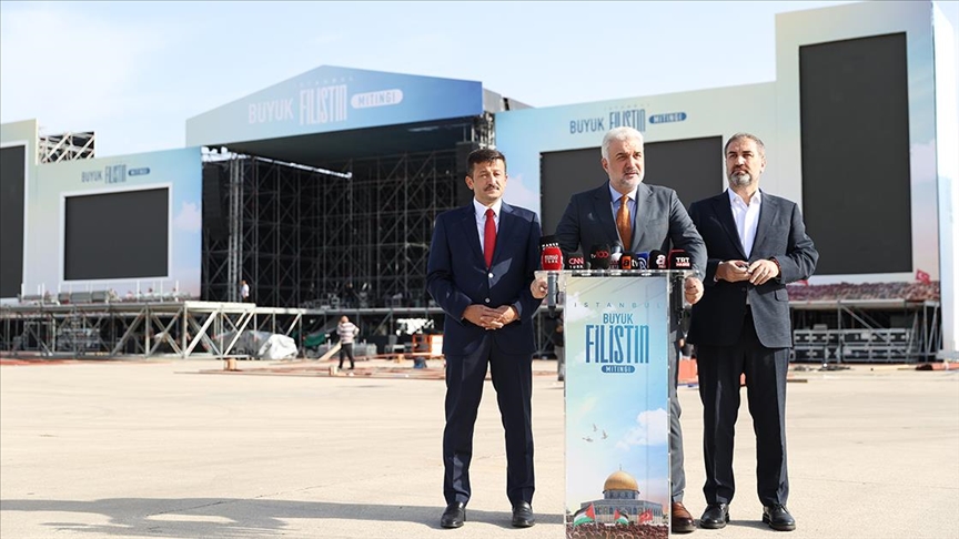 "Büyük Filistin Mitingi"