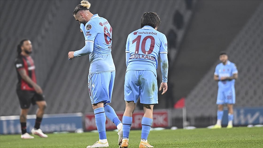 Trabzonspor önemli puan kaybediyor