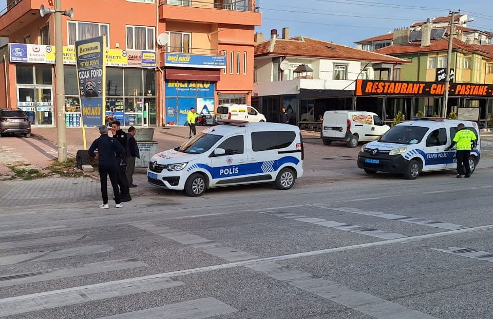 Konya'da motosiklet kazası