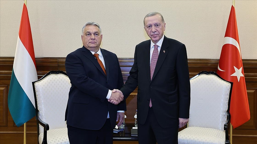 Cumhurbaşkanı Erdoğan, Macaristan Başbakanı Orban'ı kabul etti