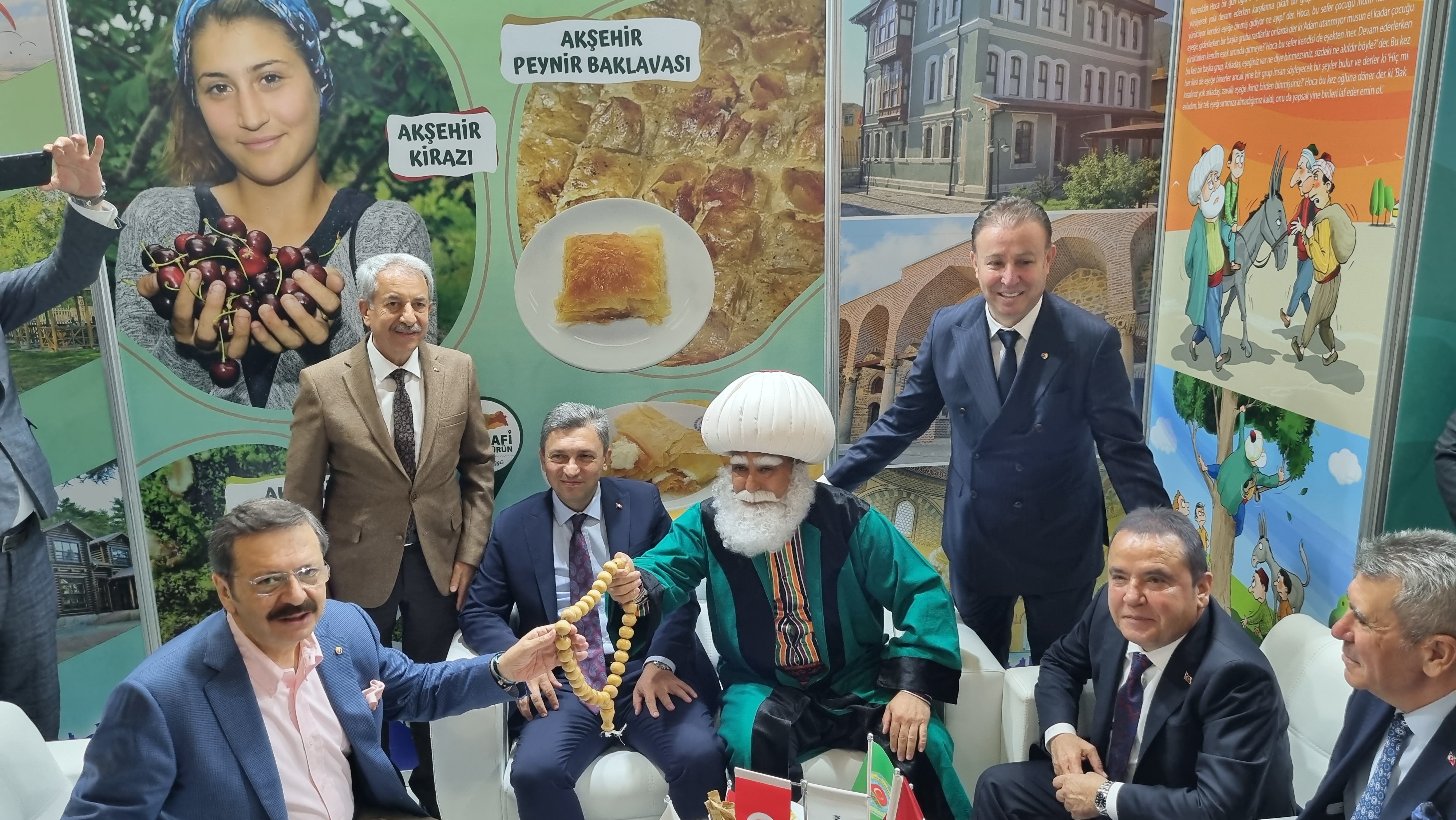Akşehir'in coğrafi işaretli ürünleri Yörex Fuarı'nda