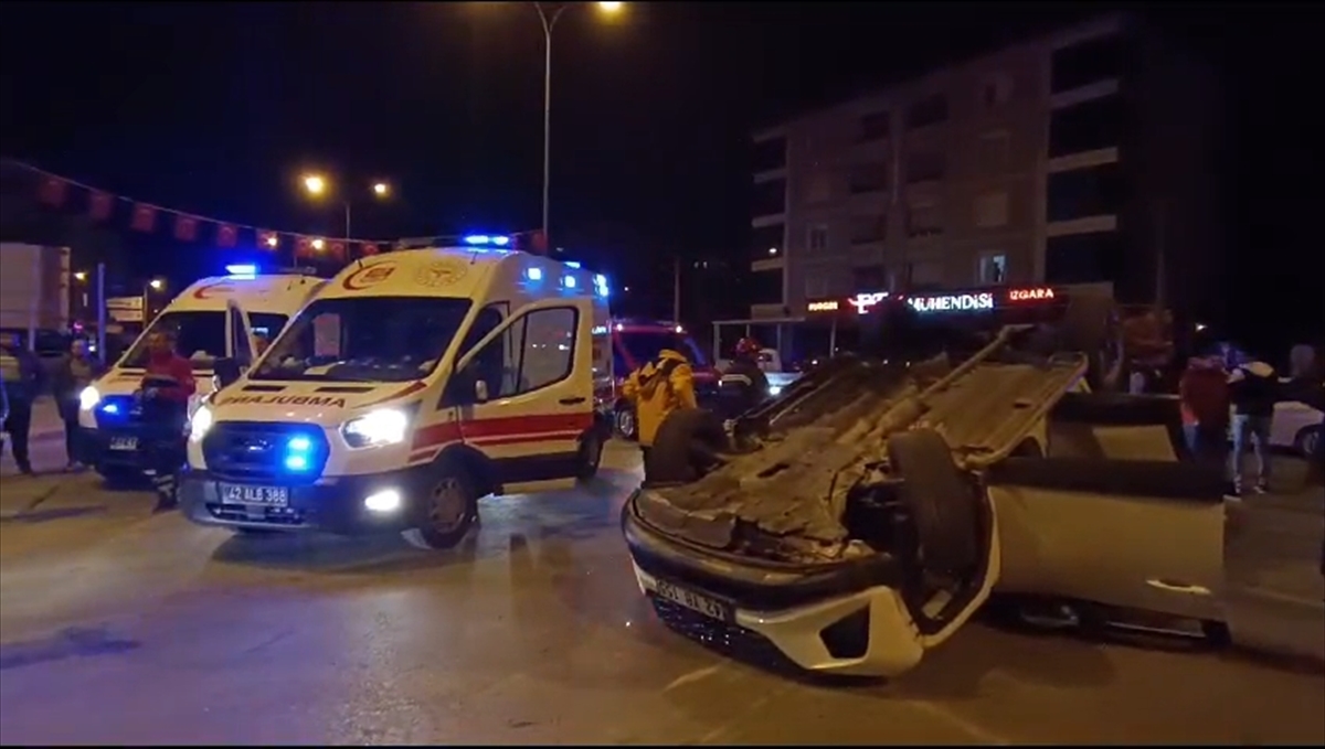 Ereğli'de trafik kazası