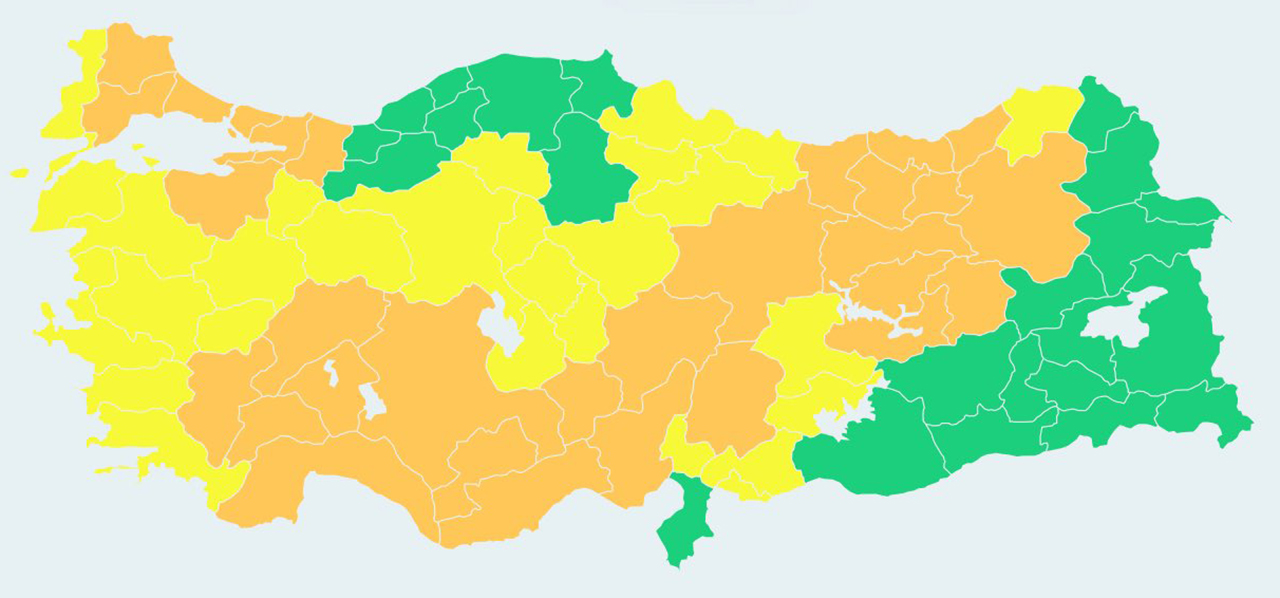 Dikkat! Meteoroloji turuncu kod ile uyardı
