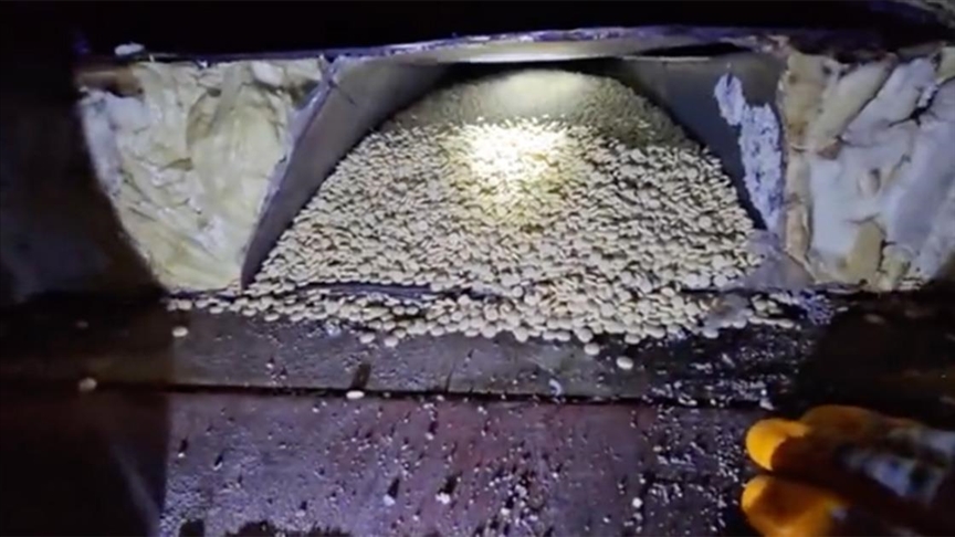 1 ton uyuşturucu ele geçirildi
