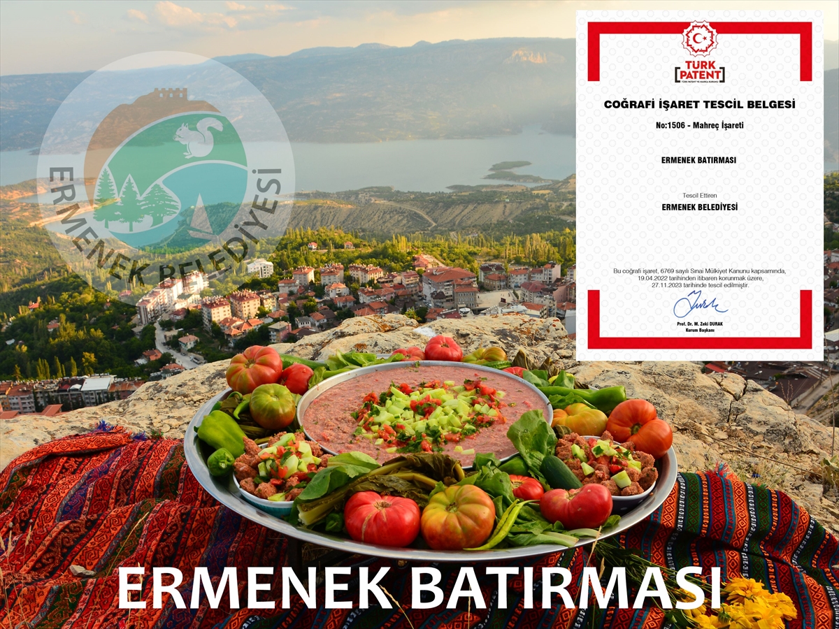 "Ermenek Batırması" coğrafi işaretle tescillendi