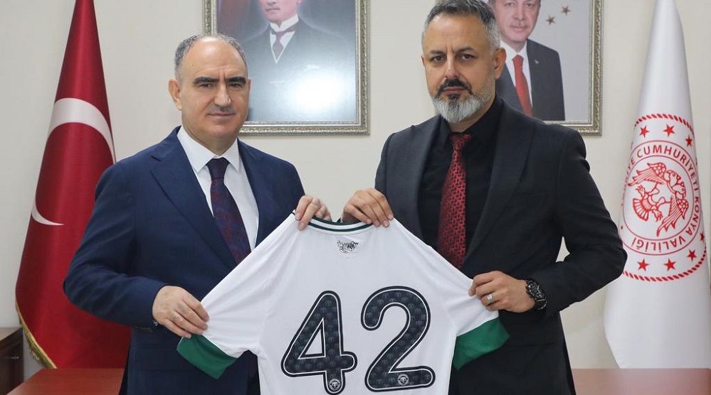 Yeni yönetimden Konya Valisi'ne ziyaret