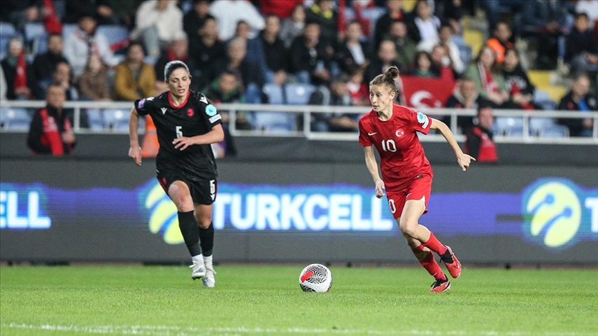 A Milli Kadın Futbol Takımı, Gürcistan'ı mağlup etti