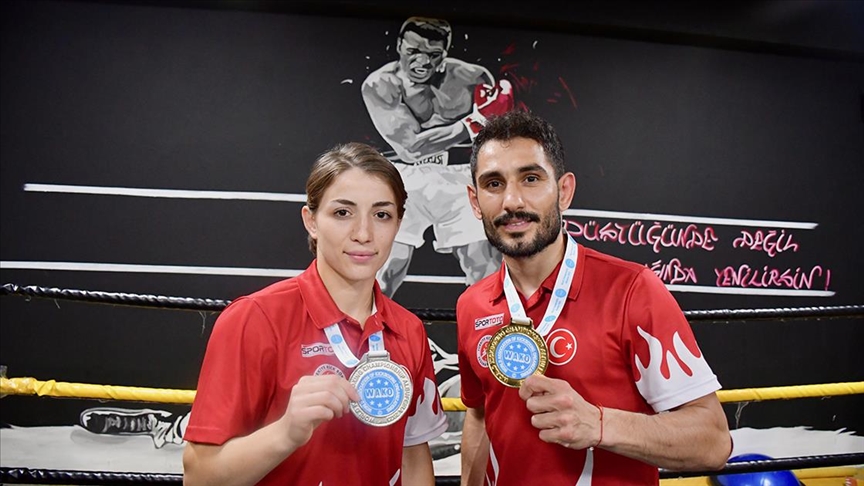 Milli kick boksçular başarıları ile gururlandılar