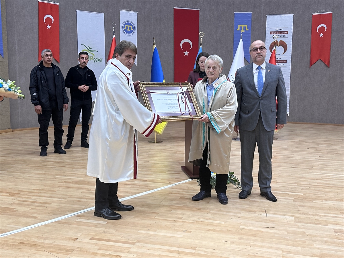 Kırımoğlu'na fahri doktora unvanı