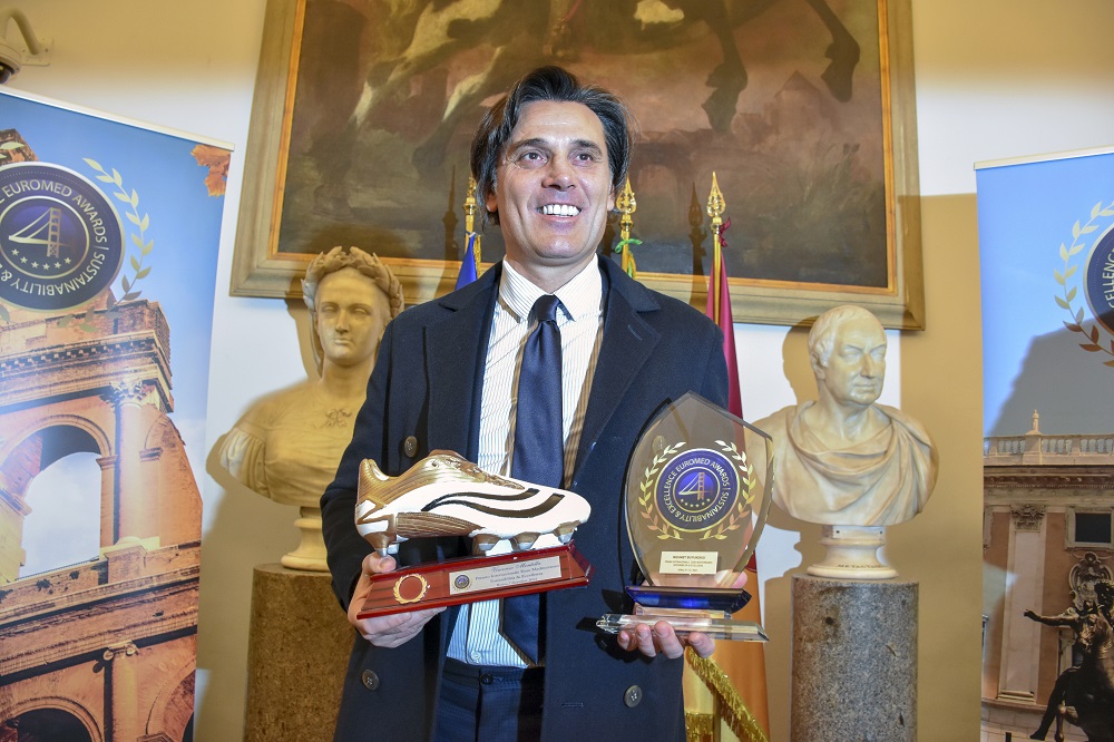 Büyükekşi ve Montella'ya İtalya'dan ödül